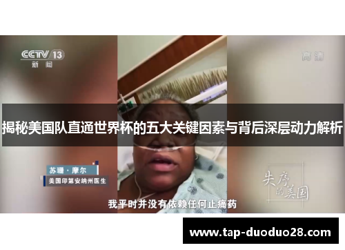 揭秘美国队直通世界杯的五大关键因素与背后深层动力解析 揭秘美国队直通世界杯的五大关键因素与背后深层动力解析